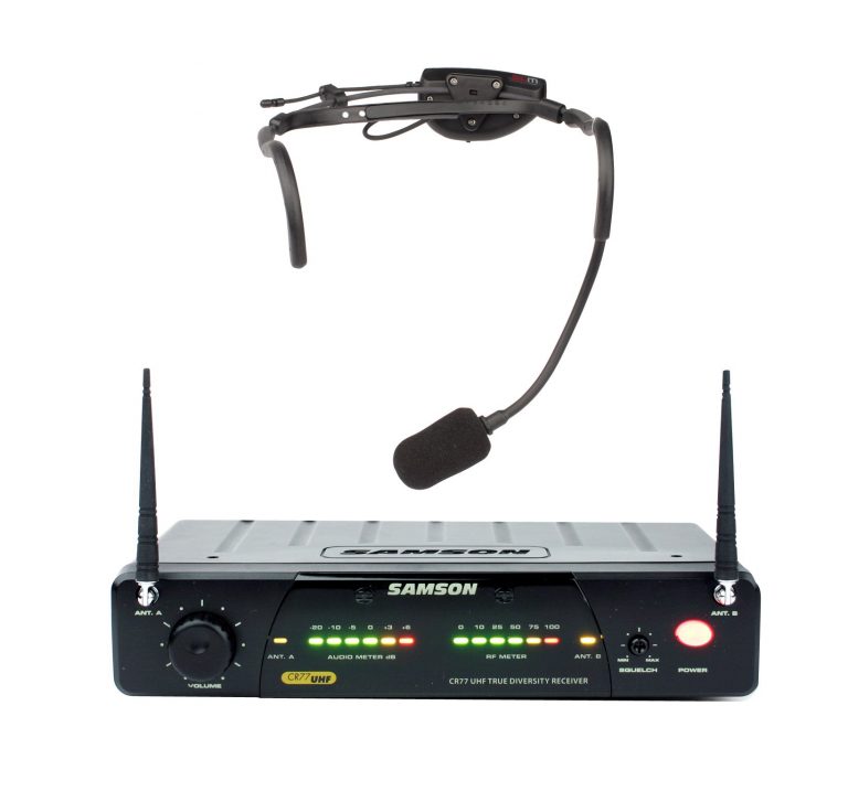 Samson Airline Hs Aero Uhf Wireless Aerobic Headset Microphone