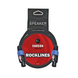 RSN05 CARSON ROCKLINES 5 FOOT SPEAKON SPEAKER CABLE M to M