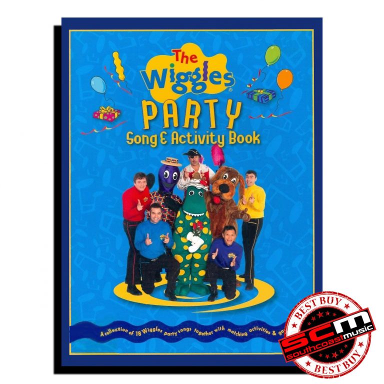 The Wiggles Party Song and Activity Book - 40 Pages of Fun, Music and