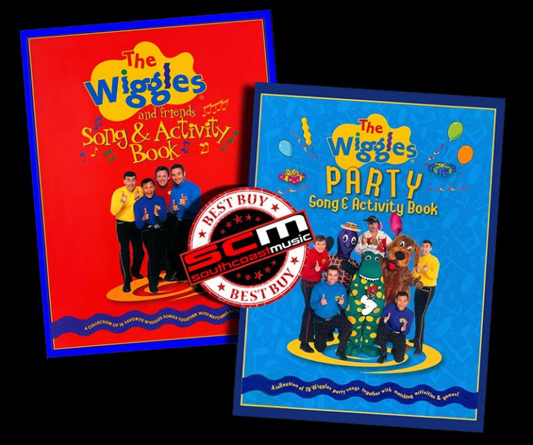 TWIN PACK Wiggles Party and Song Activity Book & Wiggles and Friends ...