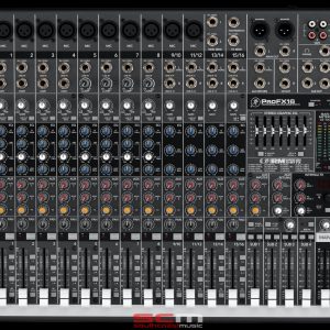 Mackie PROFX16 professional mixer with Digital Effects and USB