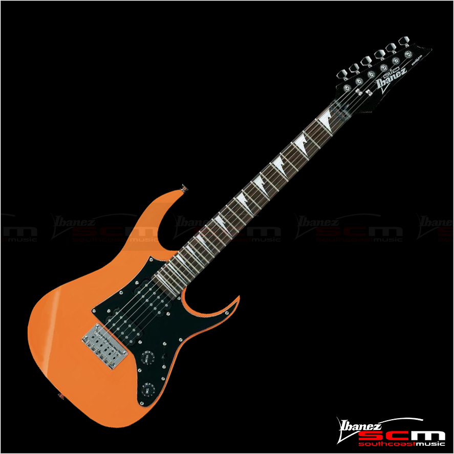 Ibanez GRGM21 Mikro Electric Guitar VOR Vivid Orange Finish