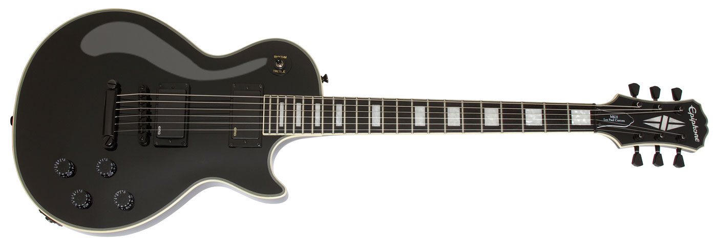 epiphone matte black