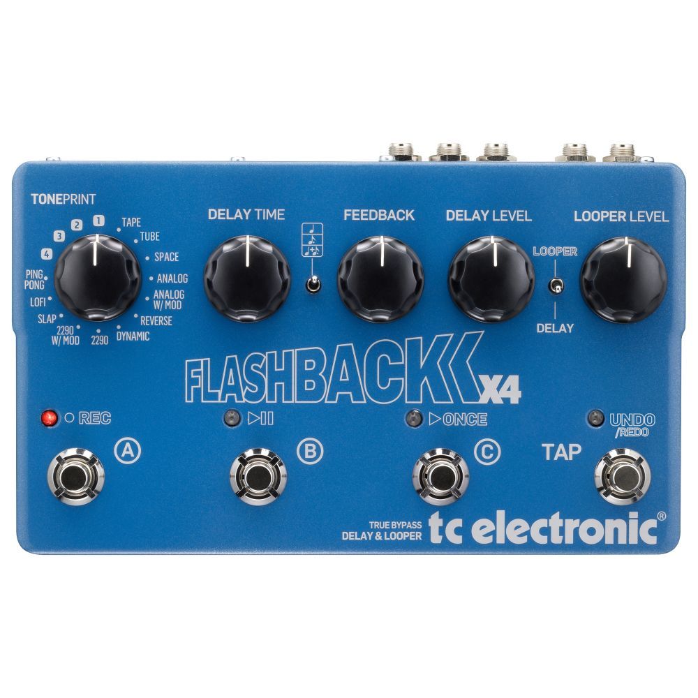 Tc electronic flashback x4 delay looper обзор