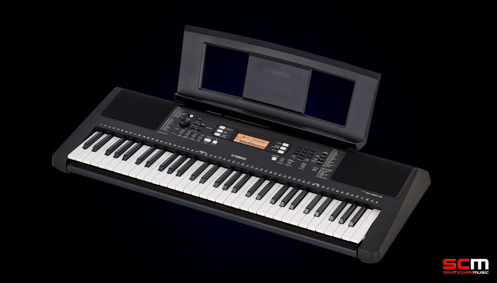 yamaha psre363 premium keyboard package with sxks stand