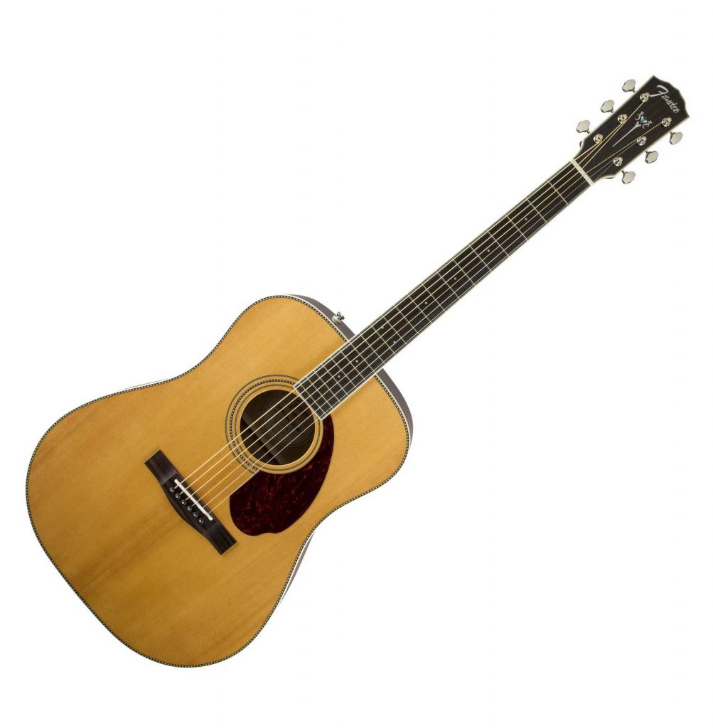 Fender Paramount PM-1 Dreadnought Acoustic Guitar Standard Natural Case ...