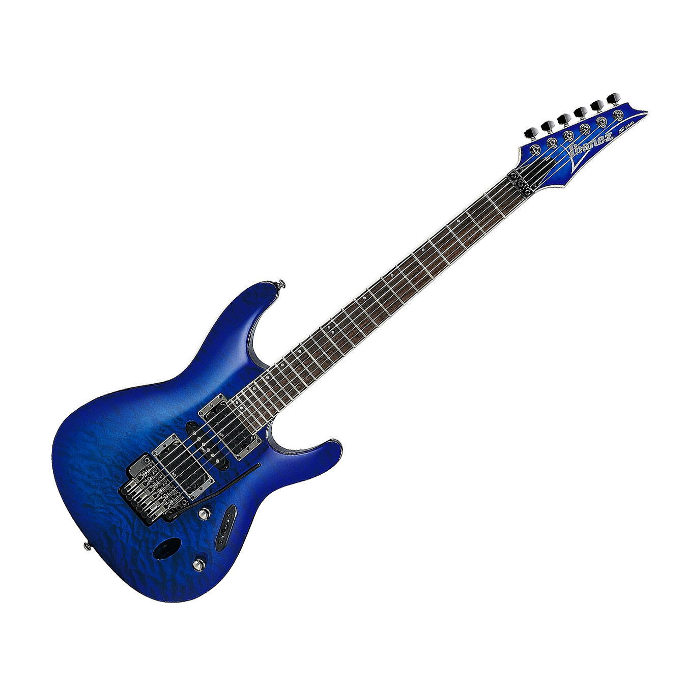 Ibanez S Series S670qm Spb Sapphire Blue Lacquer Edge Zero Ii Tremolo