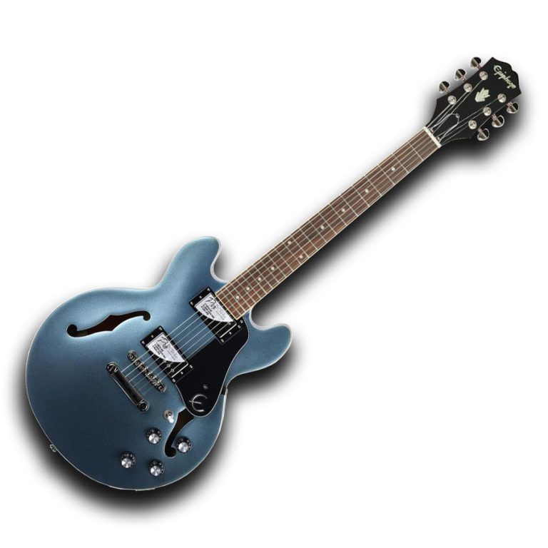 Epiphone ES339 Semi Hollow Archtop Electric Guitar - Pelham Blue Finish ...