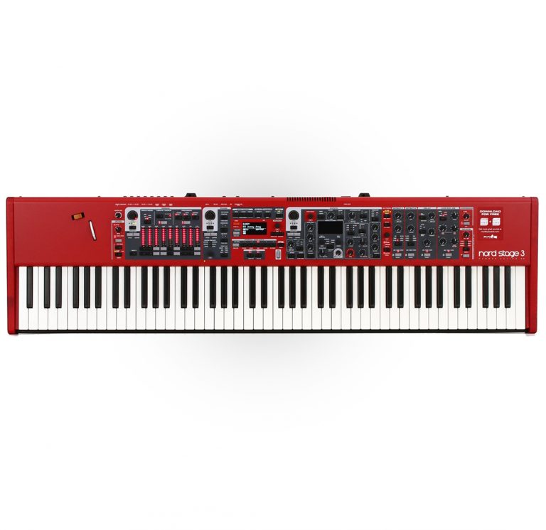 Nord Stage 3 Keyboard 88 Key Weighted Hammer Action Flagship Keyboard