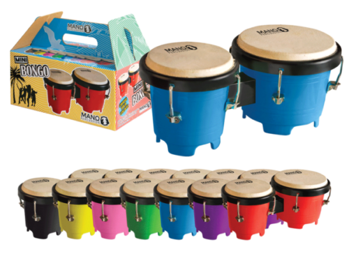 Mini Bongo Drums Pink Dadi 4½