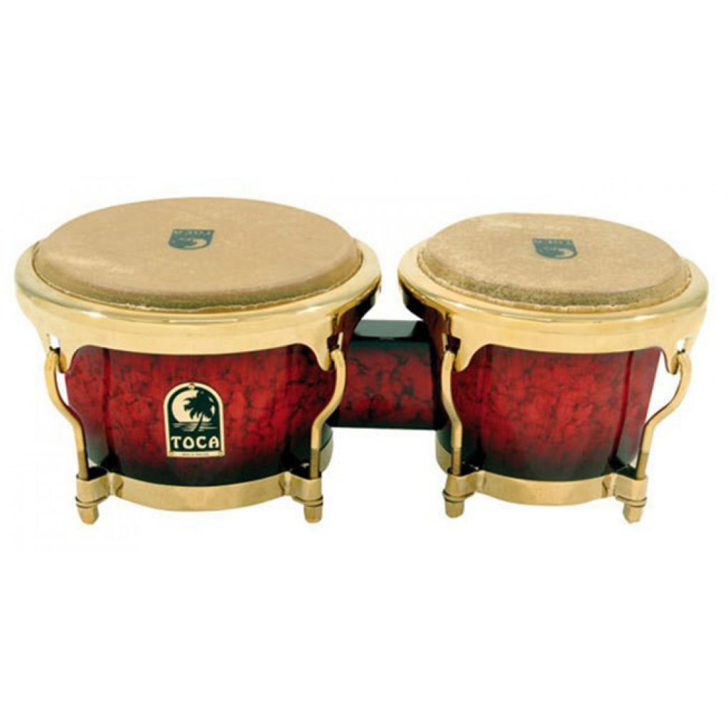 Toca LE Series 7 & 8-1/2" Wooden Bongos in Bordeaux – South Coast Music